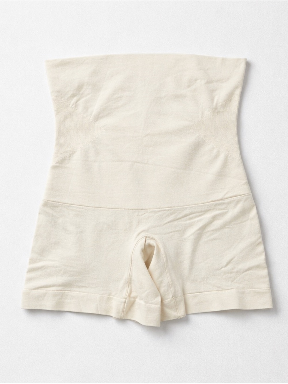 Shapermint All Day Everyday High-Waisted Boy Short Shape Wear Oatmeal XL